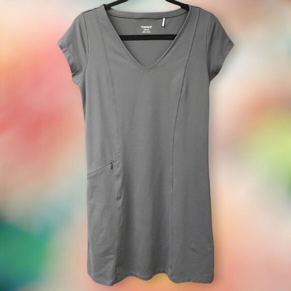 Toad&Co Tech Tomboy Dress Grey / Gray Womens Size Small - Picture 3 of 8